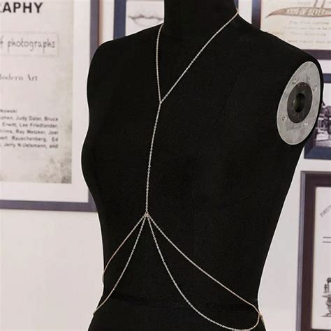 Jual Body Chain Sexy Bikini Belly Waist Belt Body Chain Kalung Import Kab Tangerang