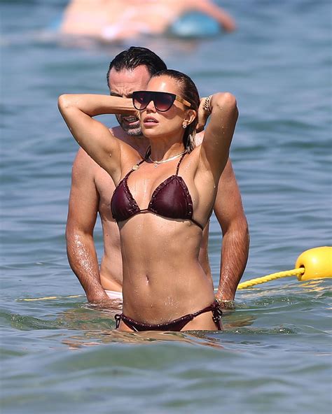 SYLVIE MEIS In Bikini On The Beach In Saint Tropez HawtCelebs