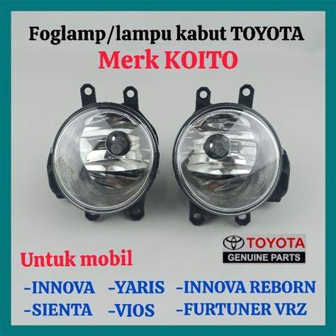 Jual Foglamp Innova Reborn Lampu Kabut Sienta Foglamp Fortuner Vrz