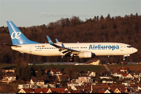 EC MUZ Air Europa Boeing 737 85P WL Photo By Sebastian Zieschang ID