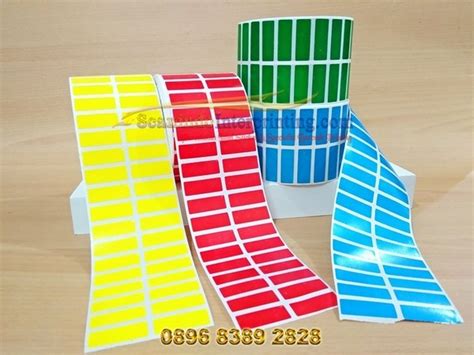 Custom Label Sticker Warna Roll Ll Color Coding Labels Ll Pantone Color