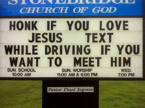 Church Sign Sayings