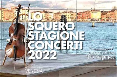 Venezia Concerti A Lo Squero Deartes Cloud