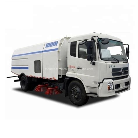 Dongfeng Rhd Sanitation Road Sweeper Truck Road High Pressure Cleaning