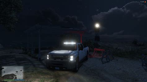 2012 Chevy Silverado 2500hd Add Onnon Elsblue Lights Gta5