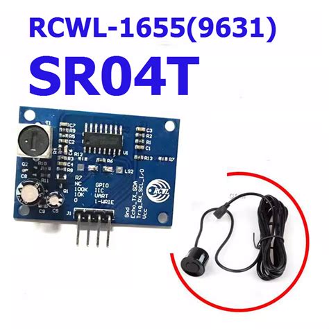 Rcwl Jsn Sr T V V Trig Echo Uart Tx Rx I C Sda Scl