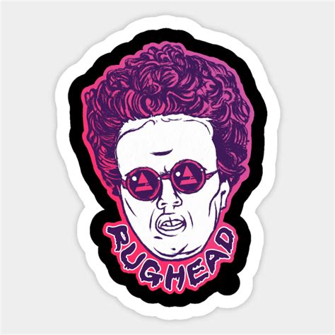 The Wraith Rughead The Wraith 1986 80s Movie Sticker Teepublic