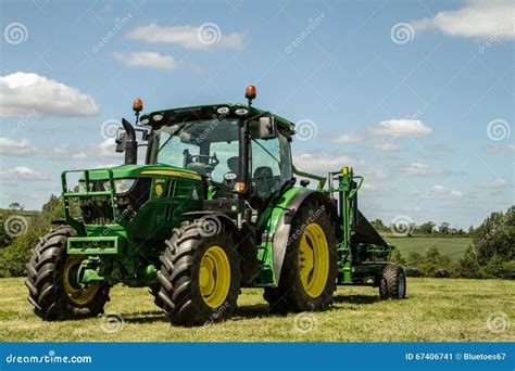 Tracteur Moderne De Vert De John Deere Photo Ditorial Image Du Deere