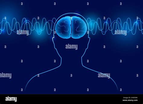 Brain Waves Illustration Stock Photo Alamy