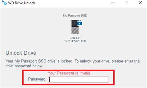 Steps To Resolve Invalid Password Or Forgotten Password Message On Wd