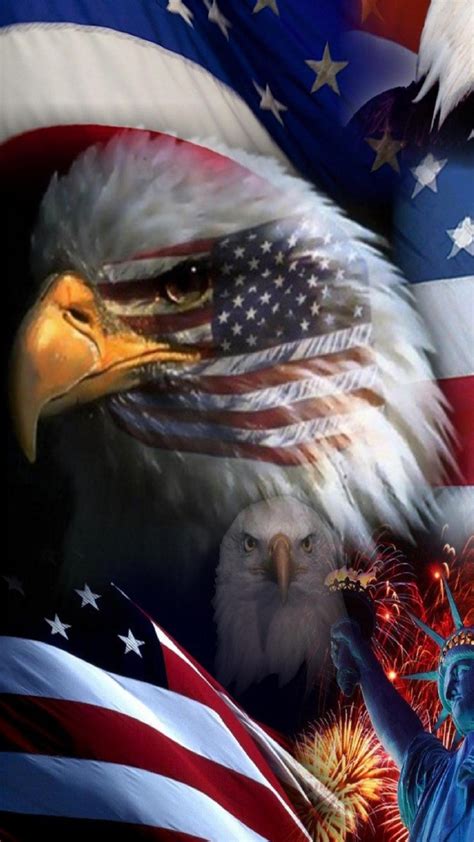 American Flag With Eagle Wallpaper (70+ images)