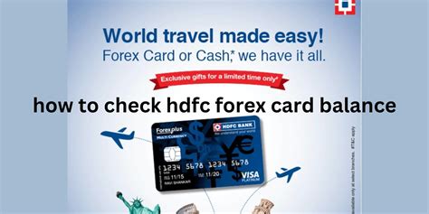 How To Check Hdfc Forex Card Balance Box Forums