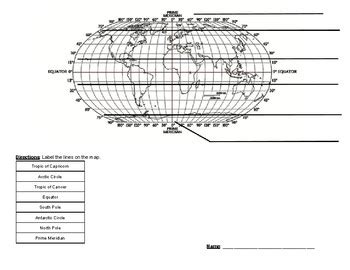 Absolute Location Map by Samantha Silvestri | TPT