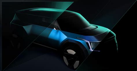 Kia Teases Concept EV9 Fully Electric Flagship SUV, Featuring a Boxy ...