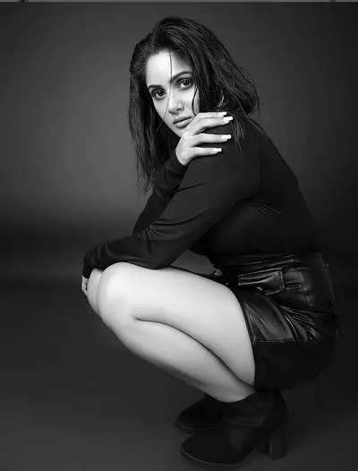 Trina Saha Slays In All Black Outfit Fans Find Her Hot Times Of India