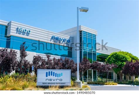 Nevro Headquarters Campus Facade Silicon Valley Stock Photo 1490485070