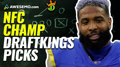 DraftKings NFL DFS Top 5 Picks 49ers Vs Rams NFC Championship Game