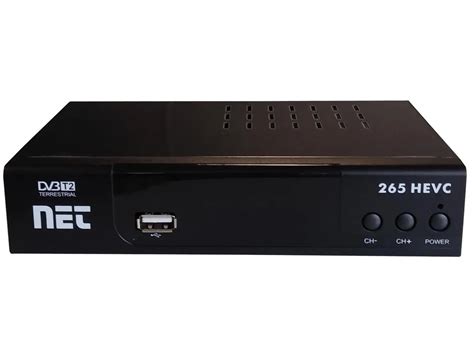 Prijemnik Receiver Zemaljski Net Hevc Dvb T H Display Scart