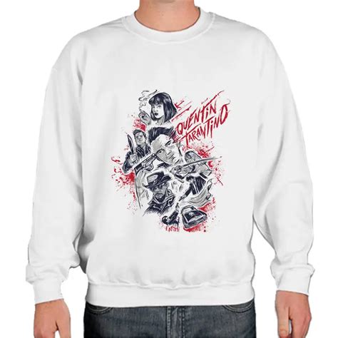 Tarantino Tribute 2017 Hoodies Men Sudaderas Hombre Hip Hop Mens Brand