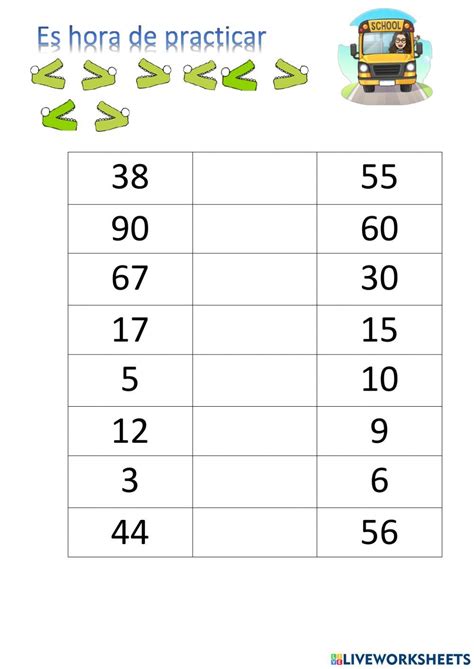 Worksheets Map Comparing Numbers Interactive Notebooks Note Cards