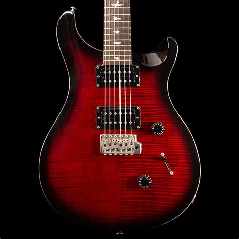 PRS SE Custom 24 (Fire Red) Guitar | Reverb UK