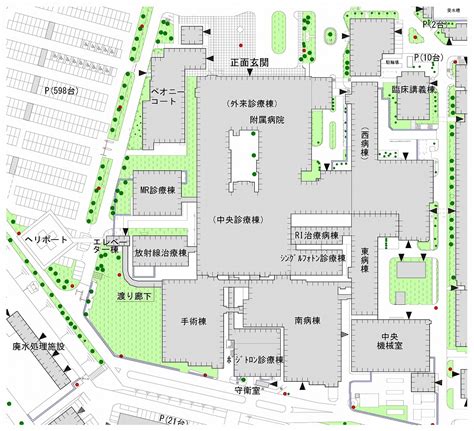 フロアマップ 香川大学医学部附属病院