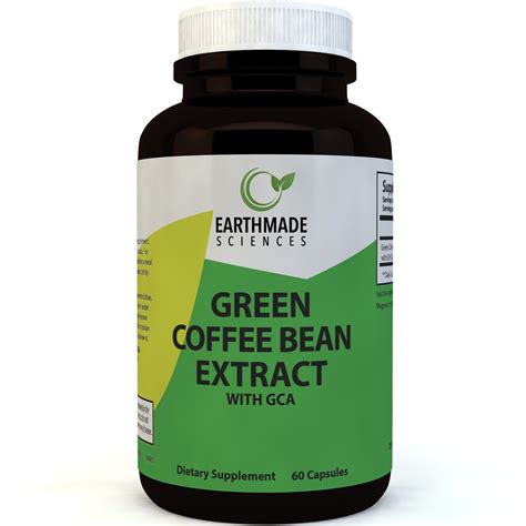 Green Coffee Bean Extract Weight Loss Supplement - Natural Metabolism ...