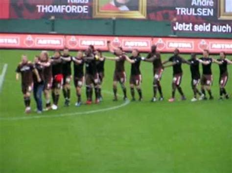 FC St Pauli Aufstiegsparty Feier U Jubel Teil 2 YouTube