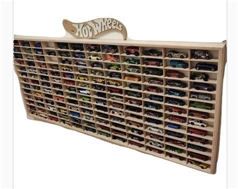 Półka na Samochodziki Autka Resoraki Hot Wheels Organizer Model złożony