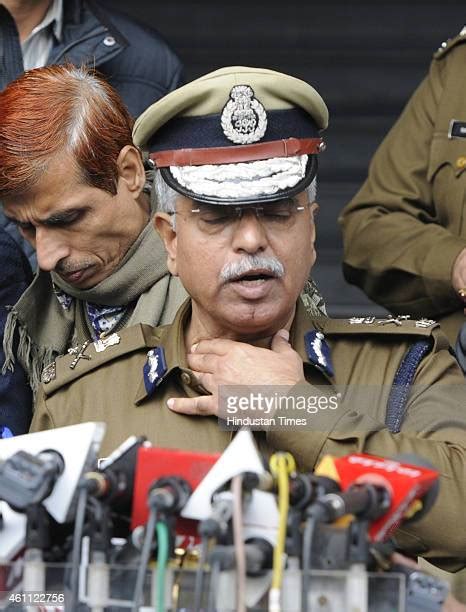 Delhi Police Commissioner Bs Bassi Addresses Media At Delhi Police