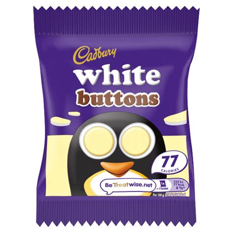 Cadbury White Buttons Chocolate Bag 14 4g We Get Any Stock