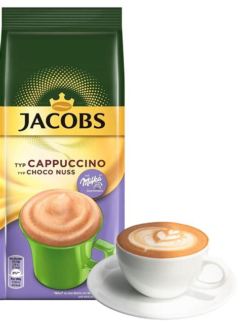 Jacobs Kawa Rozpuszczalna Cappuccino Choco Nuss Orzech Czekolada Milka