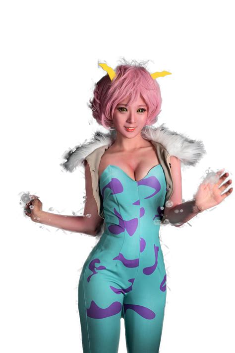 My Hero Academia Ashido Mina Pinky Costume Cosplayftw