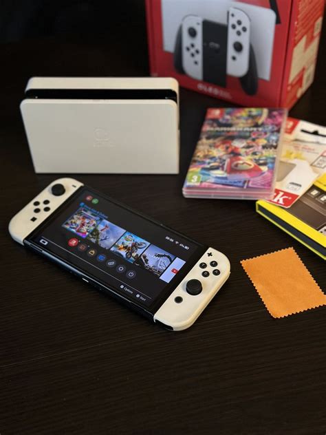 Nintendo Switch Oled Mario Kart Karta Pami Ci Gb Pozna G Rczyn