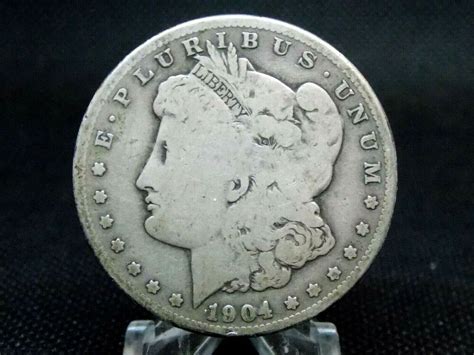 1904 S Morgan Silver Dollar 1 2 East Coast Coin And Collectables Inc