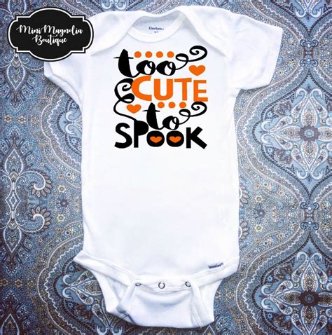 First Halloween Onesie Baby Girl Halloween Bodysuit New Baby