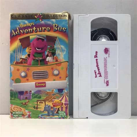 BARNEYS ADVENTURE BUS Classic Collection VHS Video Tape BUY 2 GET 1