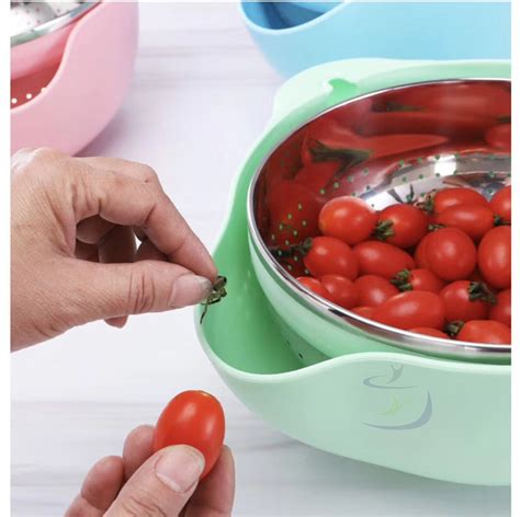 Food Grade Ss Kitchen Rice Fruit Vegetable Pasta Washing Stainless