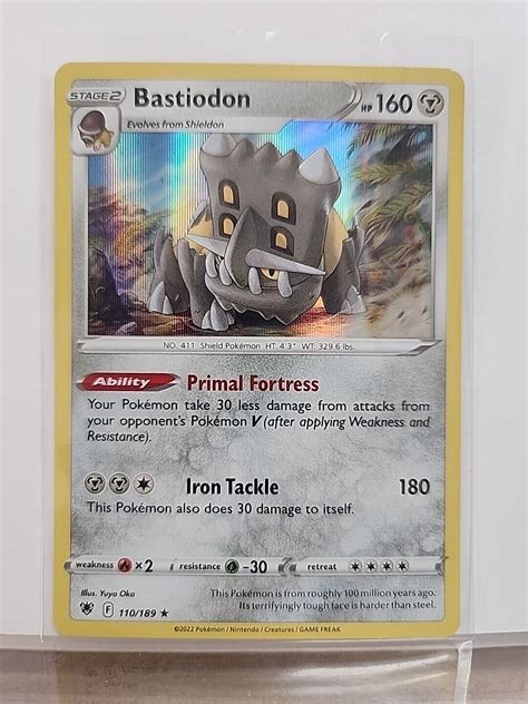 Holo Bastiodon Rare Astral Radiance Pokemon Tcg Ebay