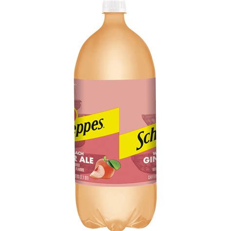 Schweppes Ginger Ale White Peach 2 L Delivery Or Pickup Near Me