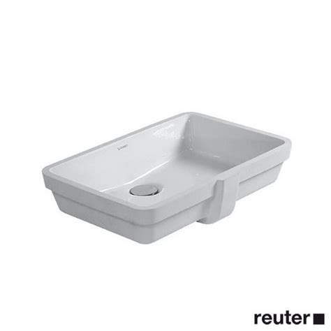 Duravit Vero Vasque Encastrer Par Dessous Avec Wondergliss Blanc