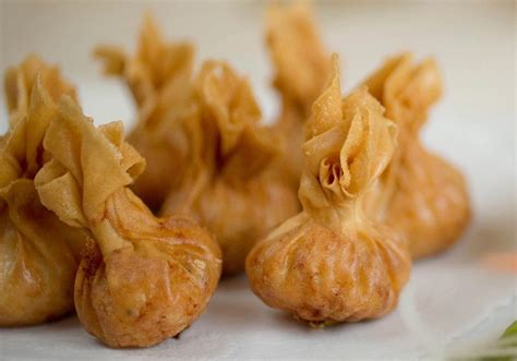 Saquitos Crujientes De Arroz Con Marisco Paso A Paso