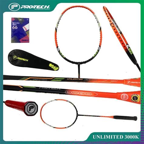 Jual Protech Unlimited Raket Badminton Original Shopee Indonesia