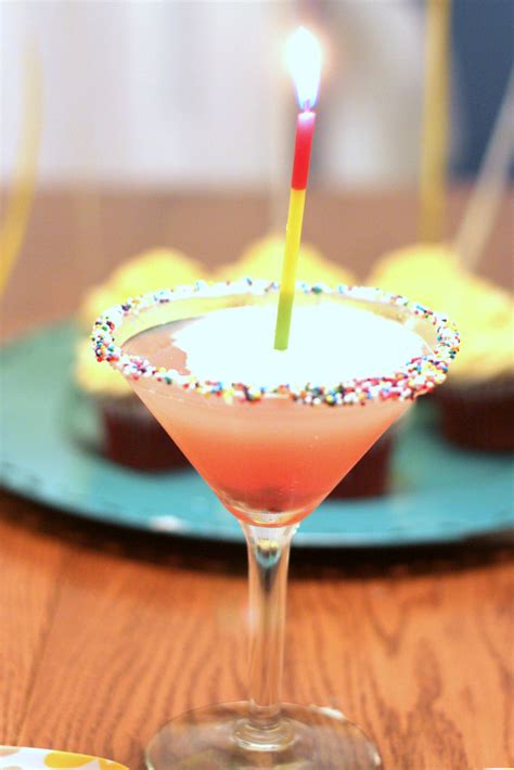 Birthday Cake Martini