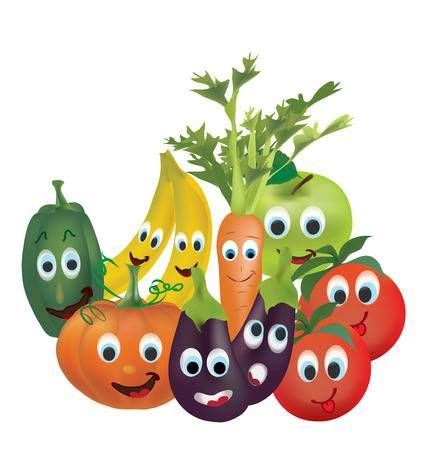 Ilustraci N Colecci N De Frutas Y Hortalizas De Animaci N Tomates