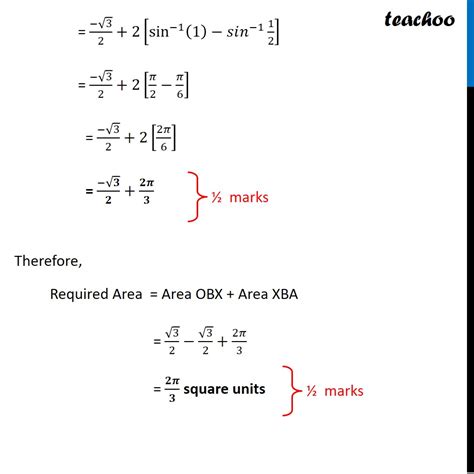 SQP Class 12 Using Integration Find Area Of Region X Y 0 Y