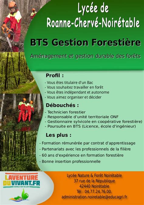 Bts Gestion Foresti Re Eplea