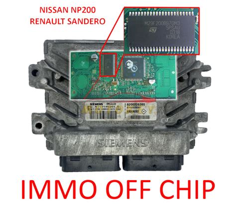 Nissan NP200 EMS3132 Immo Off Chip Renault Sandero