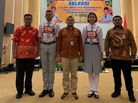 Restu Dan Pelicia Wakili Kalsel Anggota Paskibraka Nasional