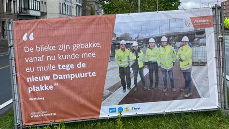 Werken Aan Dampoort Klaar Op 24 Mei Openingsfeest Om Einde Van De